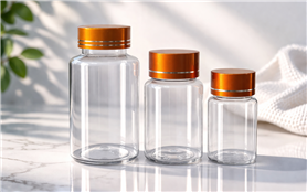 透明保健品瓶