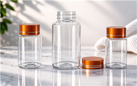 透明保健品瓶